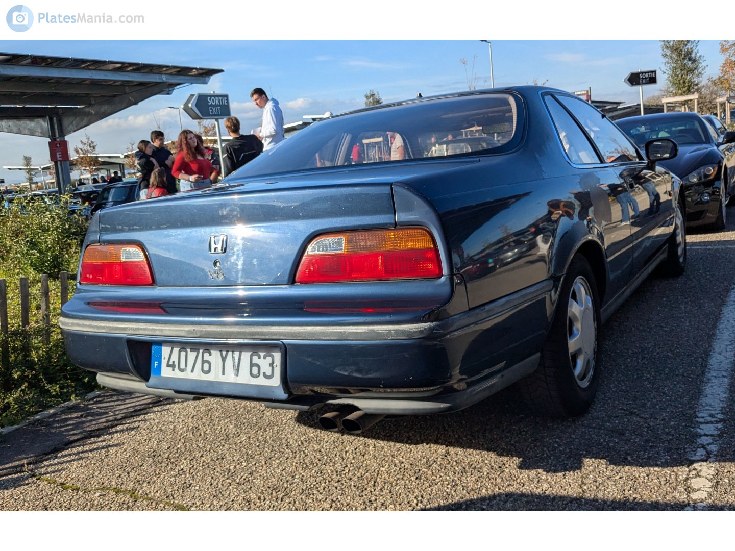 4076 YV 63, Honda Legend 2nd gen Coupé (KA8), 1991–1996