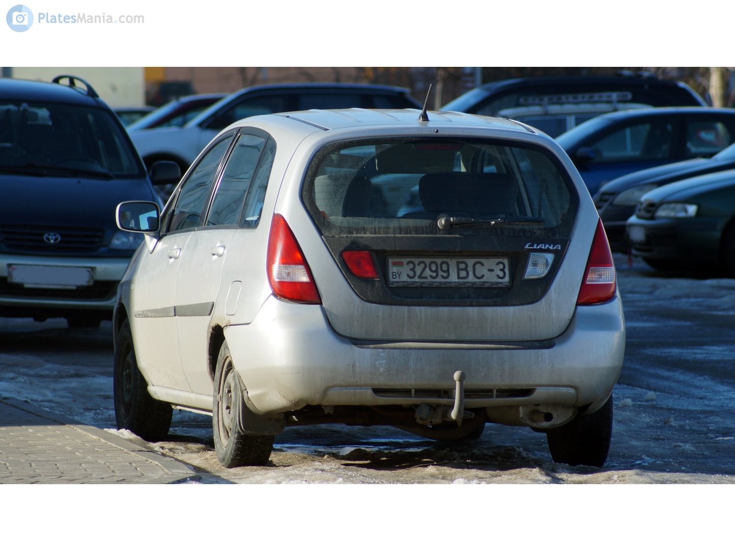 3299 BC-3, Suzuki Liana 1st gen Hatch (RI), 2001–2007