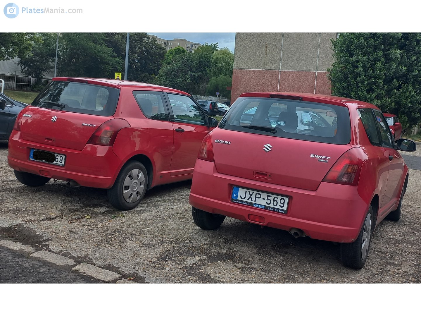 JXP-569, Suzuki Swift 5th gen 3-door Hatch (RS), 2004–2010