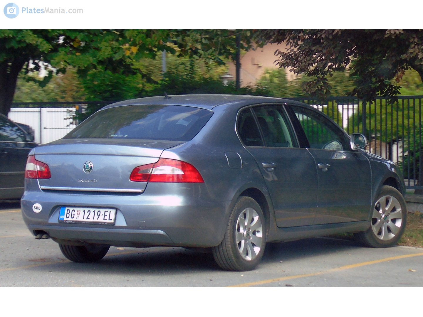 BG 1219-EL, Skoda Superb 2nd gen Sedan/Liftback (B6/3T4), 2008–2013