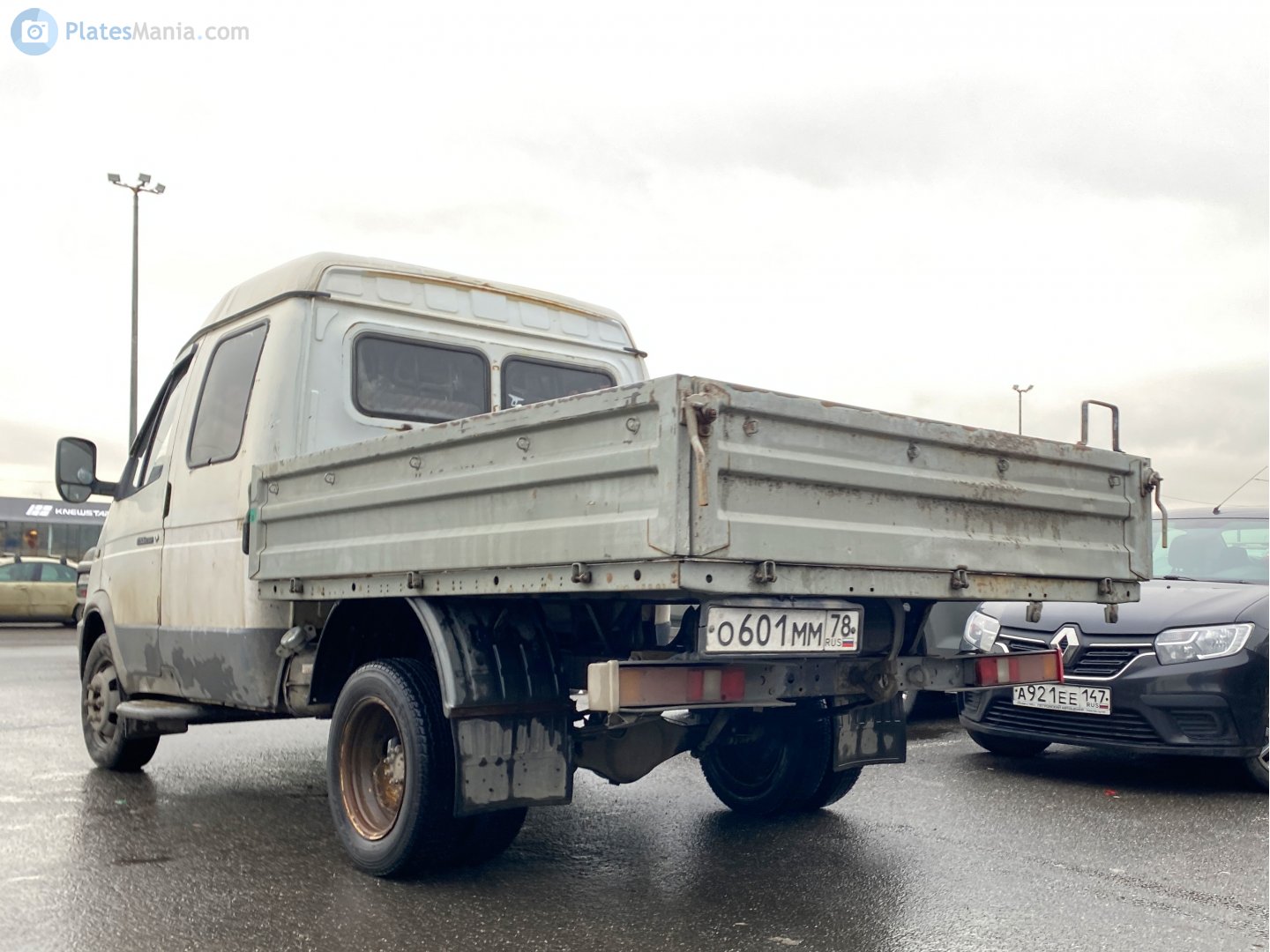 о 601 мм 78, GAZ 3302 ГАЗель 33023 Double Cab, facelift, 2003–