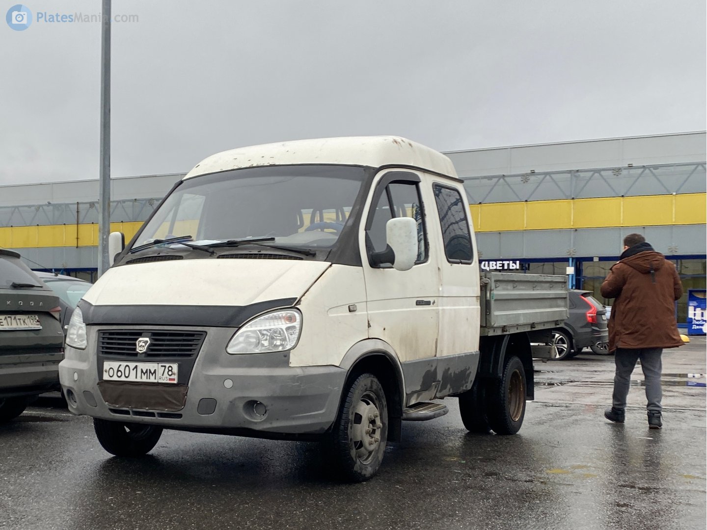 о 601 мм 78, GAZ 3302 ГАЗель 33023 Double Cab, facelift, 2003–