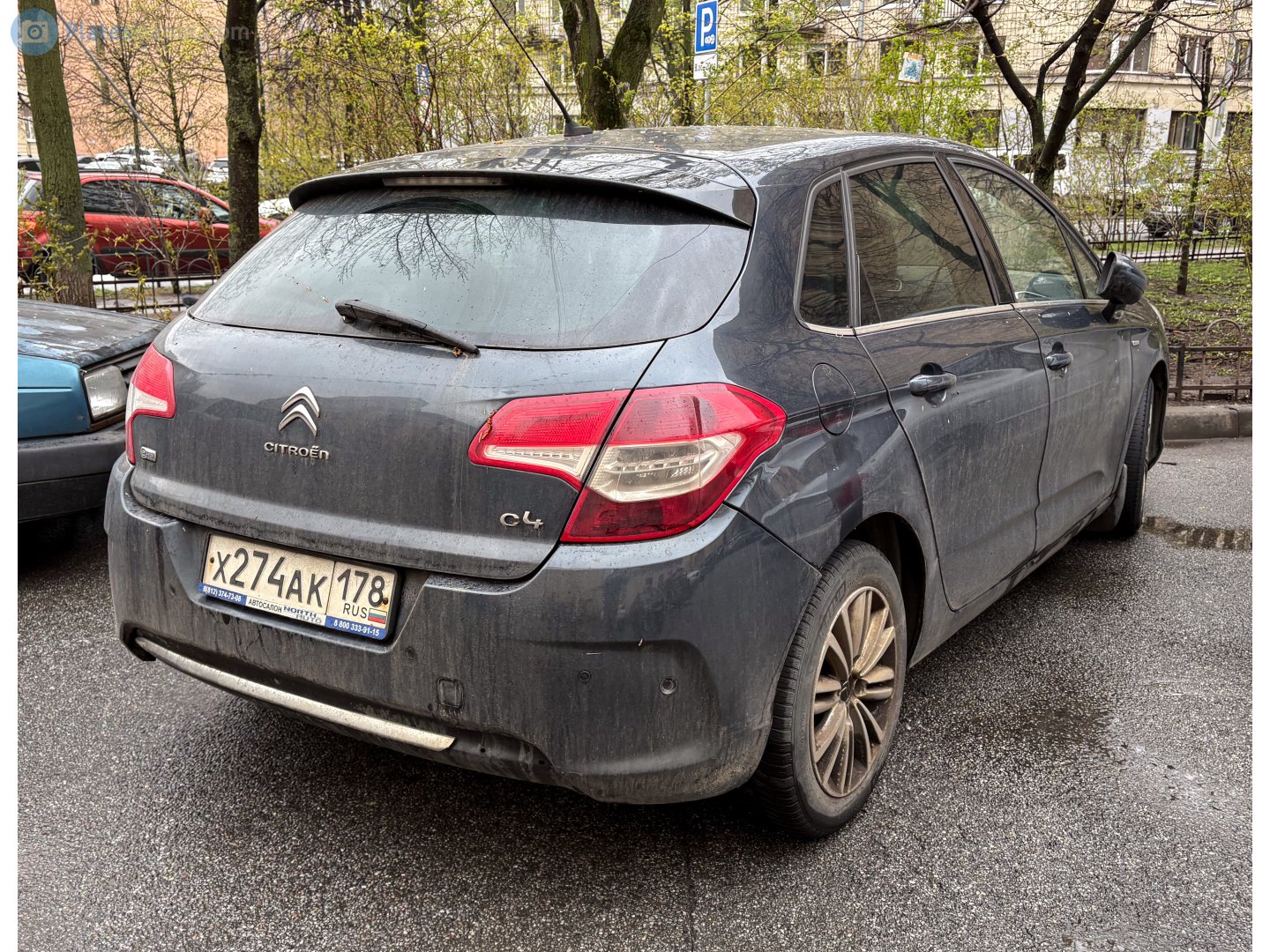 х 274 ак 178, Citroёn C4 2nd gen Hatch (B71), 2010–2018