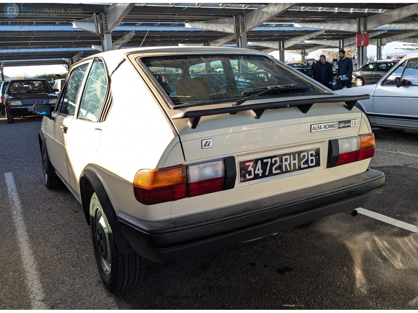 3472 RH 26, Alfa Romeo Alfasud 1st gen (901), facelift, 1980–1984