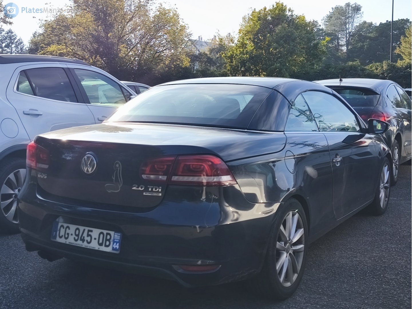 CG-945-QB, Volkswagen Eos 1st gen (1F), facelift, 2010–2015
