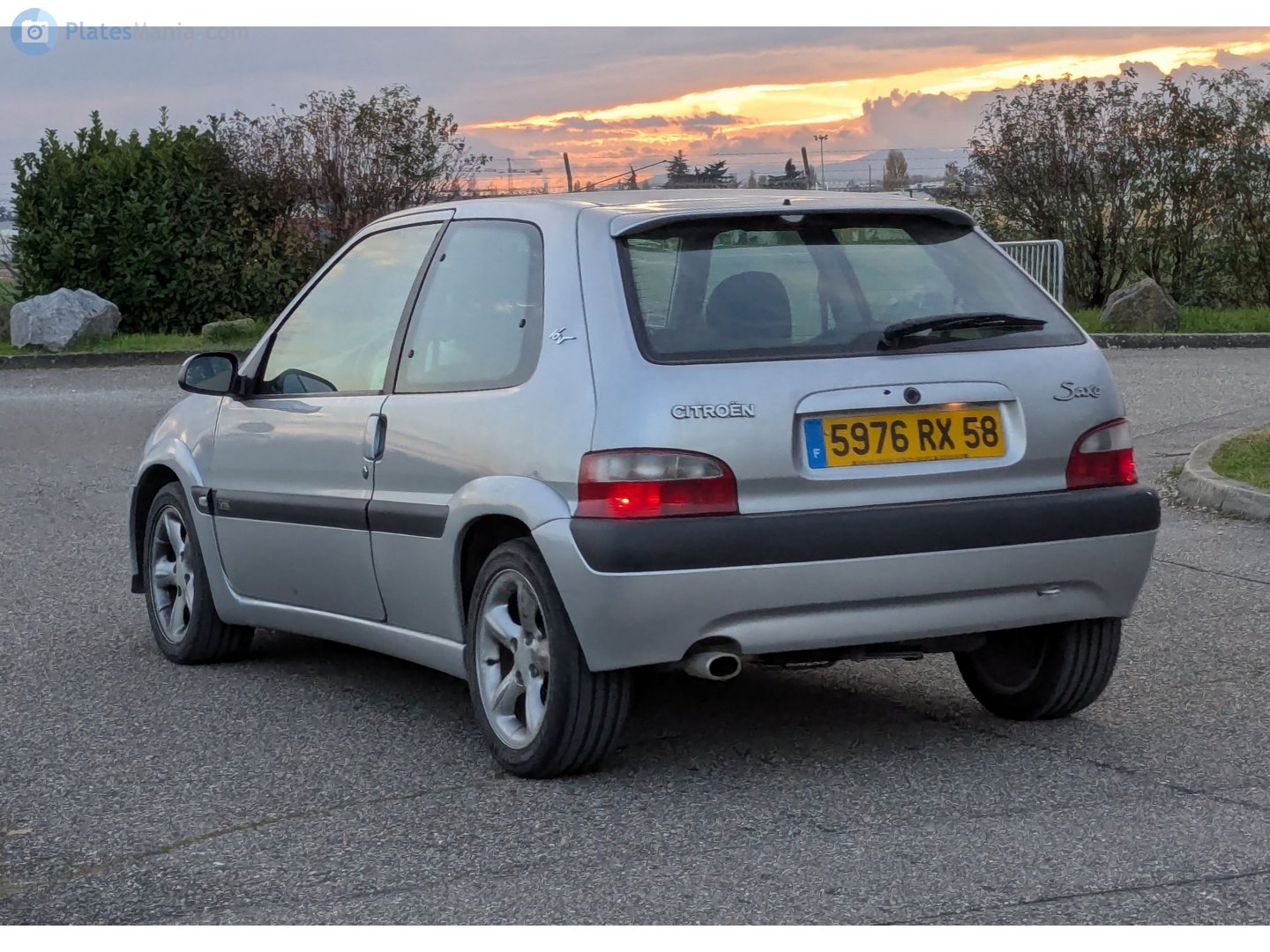 5976 RX 58, Citroёn Saxo 1st gen 3-door Hatch (S8), facelift, 1999–2003