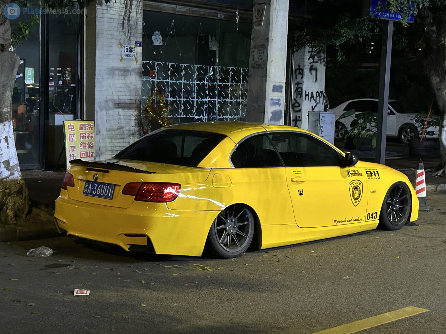 贵A·36UU1, BMW 3 Series 5th gen Convertible (E93), 2007–2013