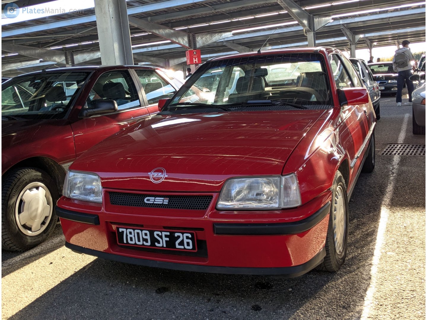 7809 SF 26, Opel Kadett 5th gen 3-door Hatch (E; T85), 1984–1991