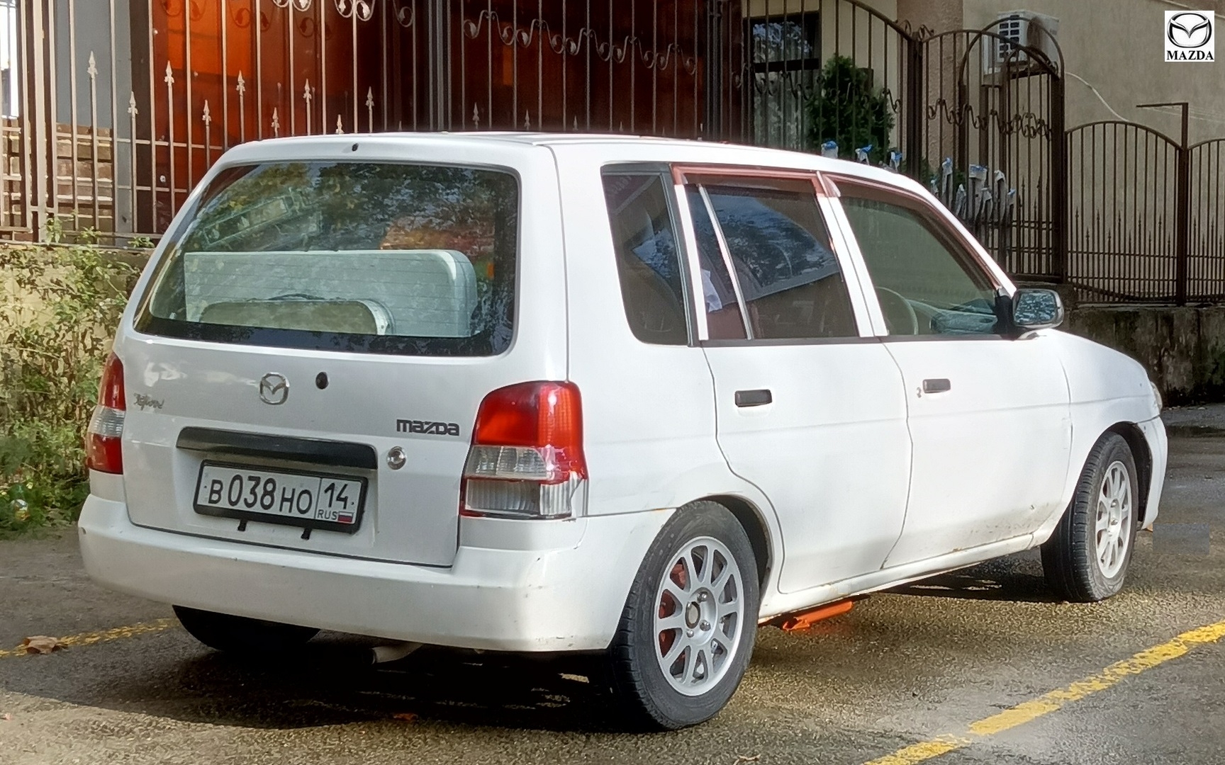 в 038 но 14, Mazda Demio 1st gen (DW), 1996–2003