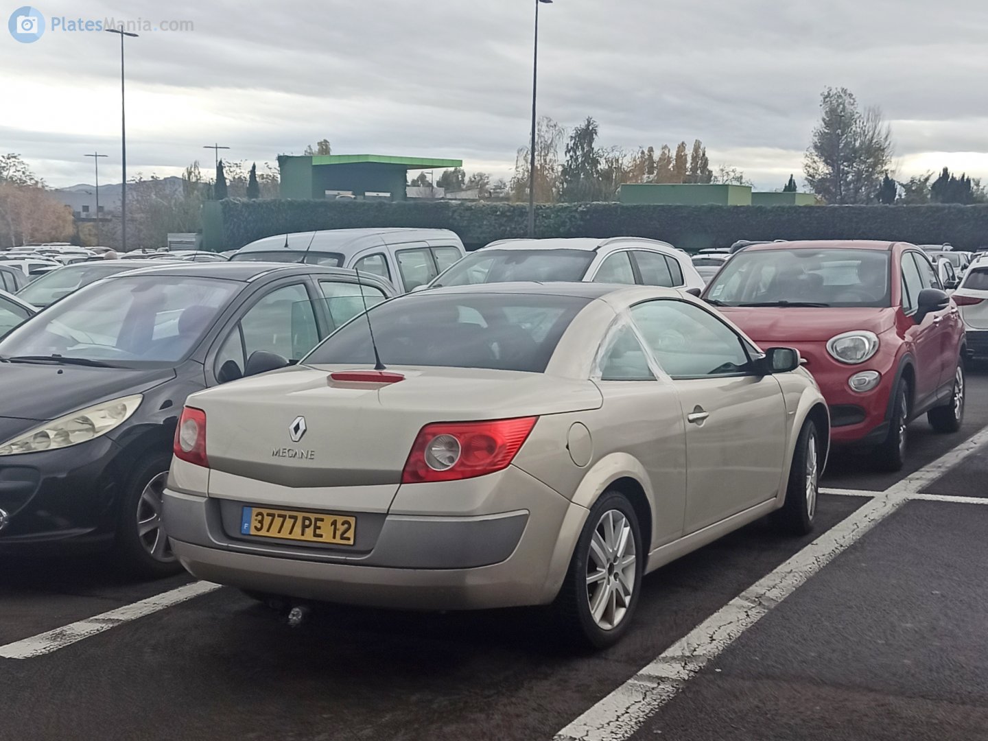 3777 PE 12, Renault Mégane 2nd gen CC Cabriolet (E84), 2003–2009
