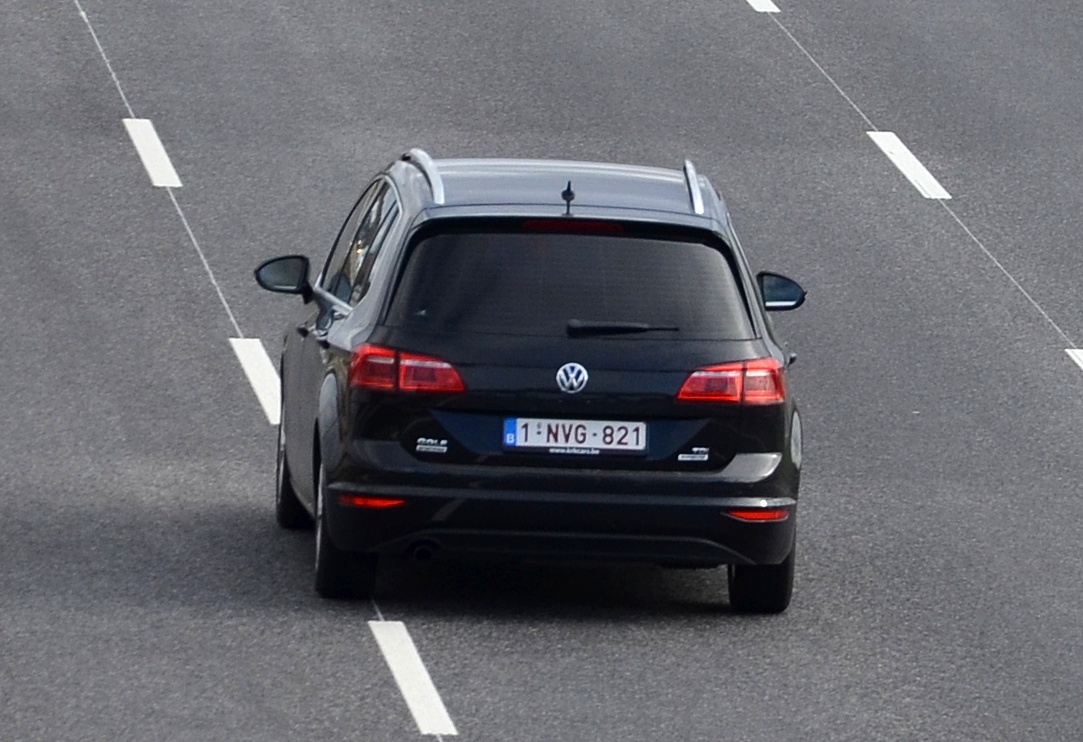 1-NVG-821, Volkswagen Golf Sportsvan 1st gen (5G) (SV), 2014–2020