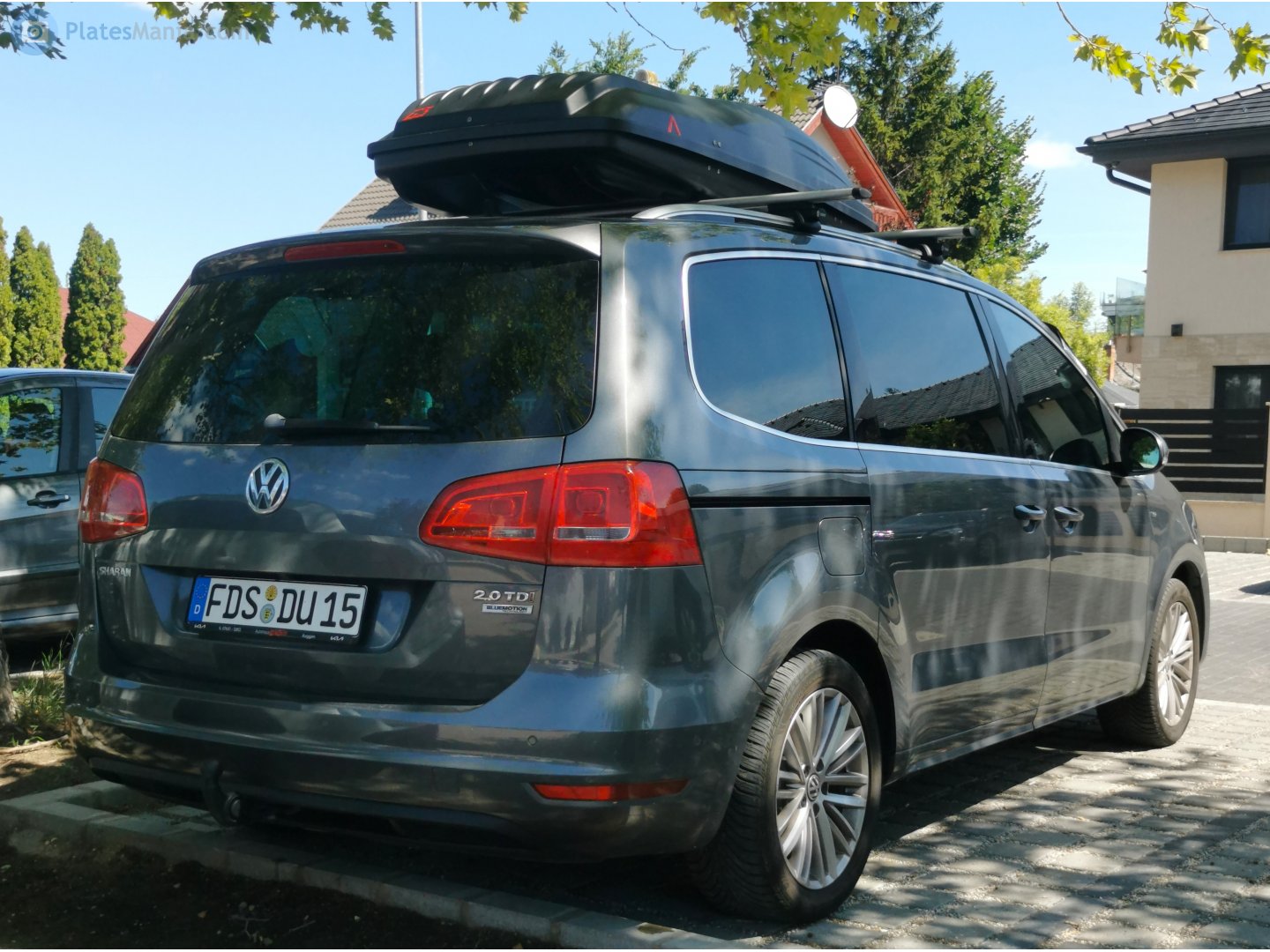 FDS DU 15, Volkswagen Sharan 2nd gen (7N), 2010–2022