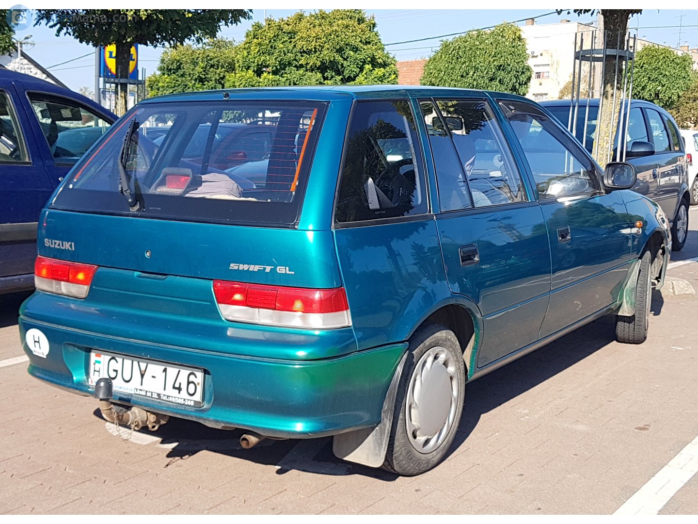 GUY-146, Suzuki Swift 2nd gen 5-door Hatch (SF), facelift, 1996–2004