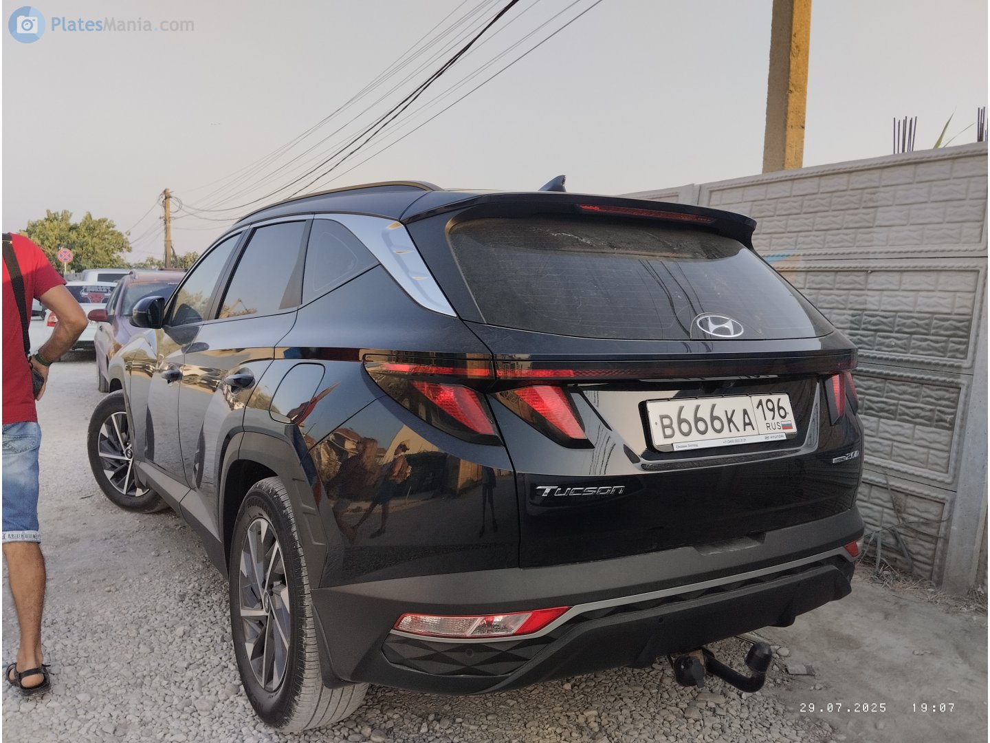 в 666 ка 196, Hyundai Tucson 4th gen (NX4), 2020–2024