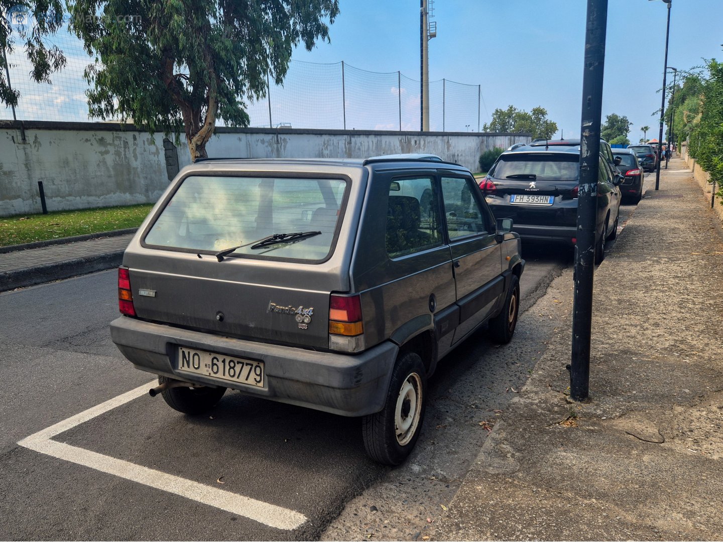 NO 618779, FIAT Panda 1st gen (141A/153A), facelift, 1986–2003