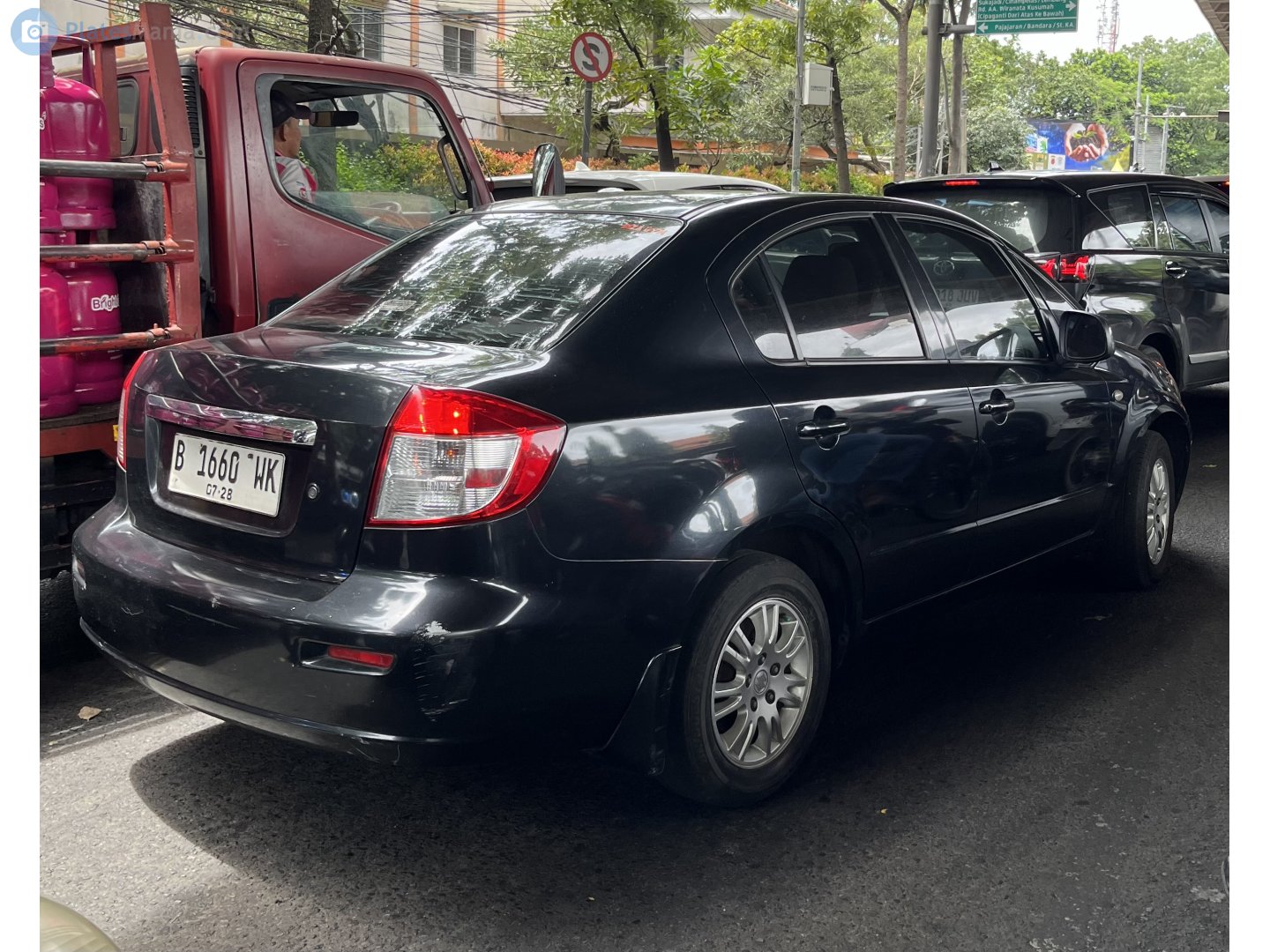 B 1660 WK, Suzuki Baleno 3rd gen Neo Baleno (GY/RW; ID-market), 2008–2010