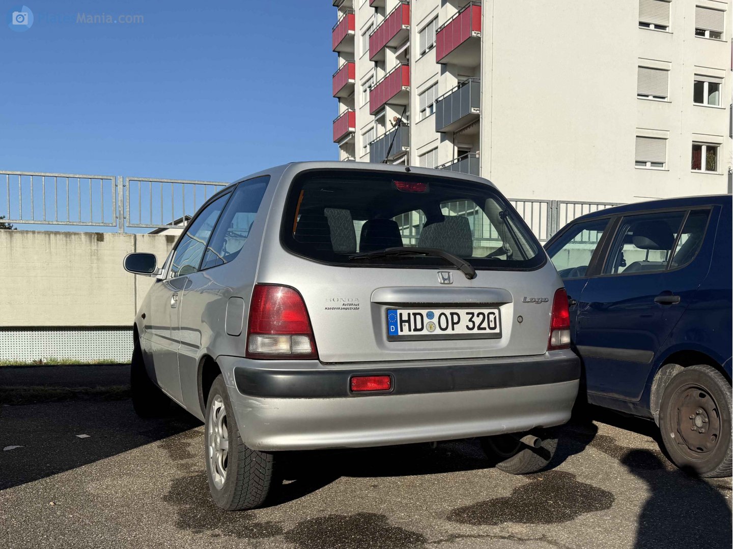 HD OP 320, Honda Logo 1st gen 3-door Hatch (GA3; Global-market), 1996–2001