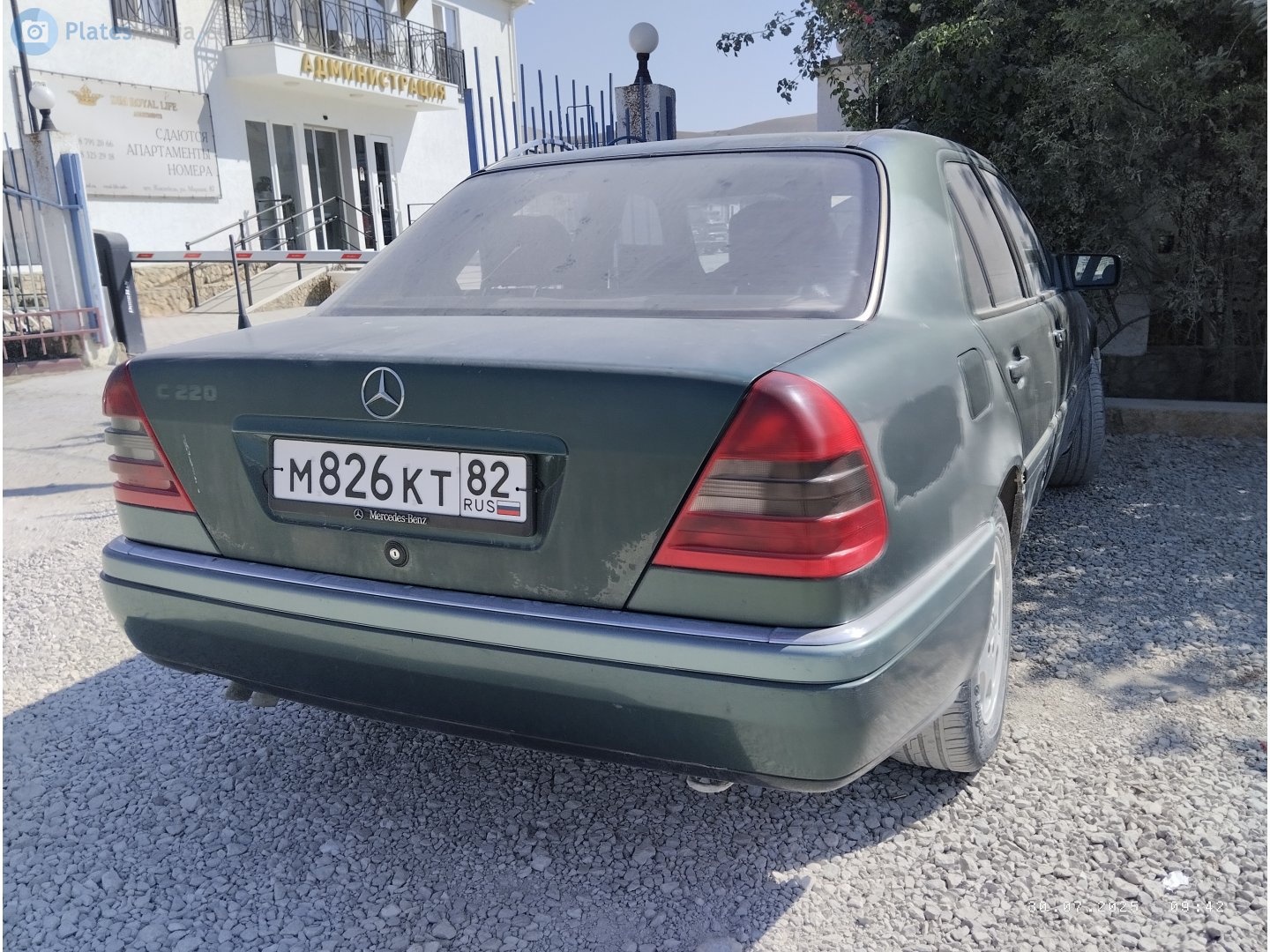 м 826 кт 82, Mercedes-Benz C-Klasse 1st gen Sedan (W202), 1993–2000