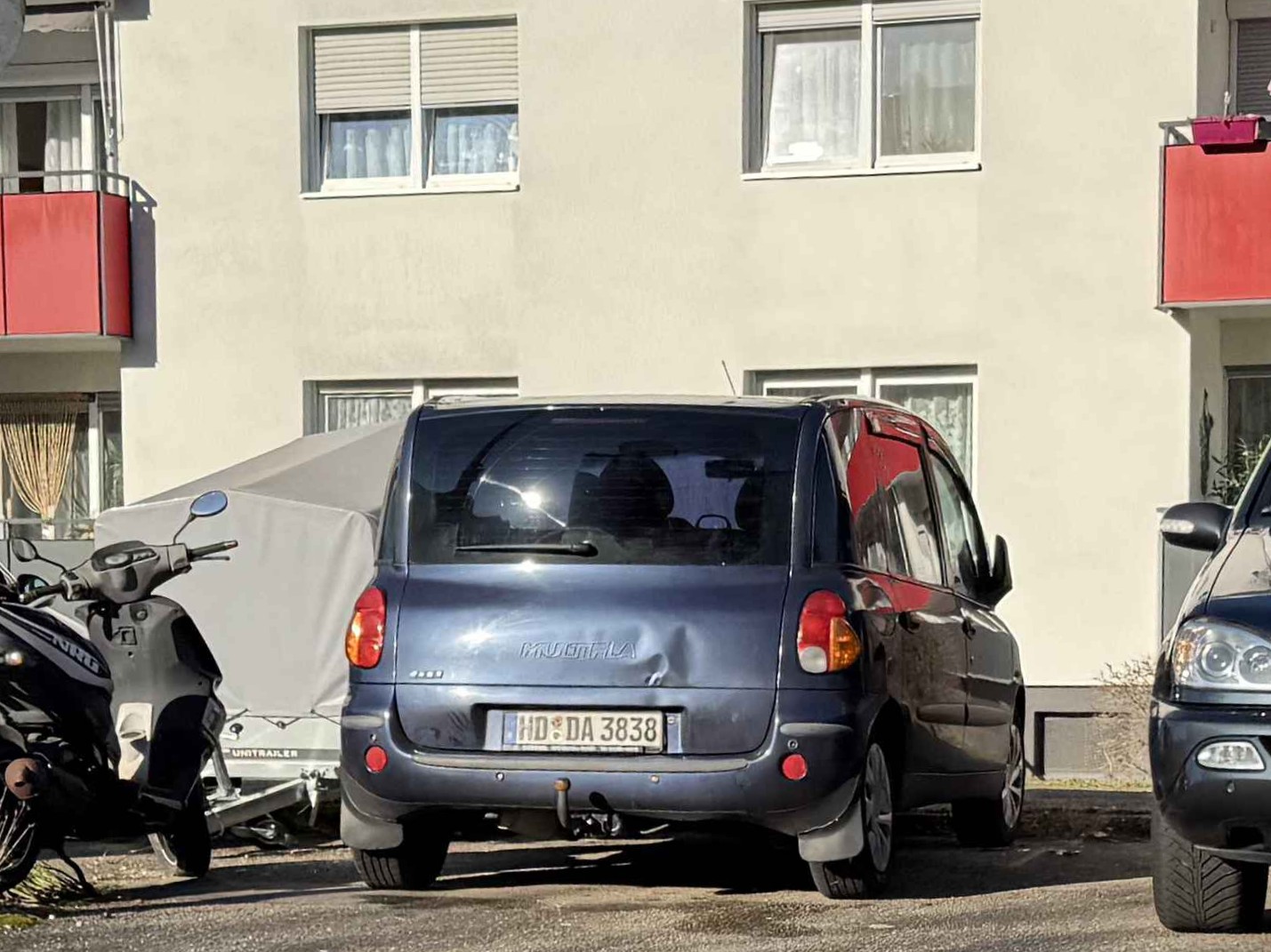 HD DA 3838, FIAT Multipla 1st gen (186), 1998–2004