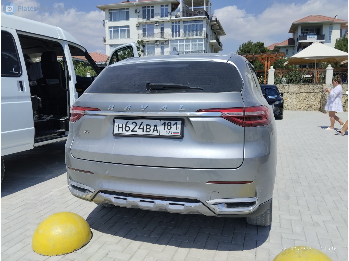 н 624 ва 181, Haval F7 