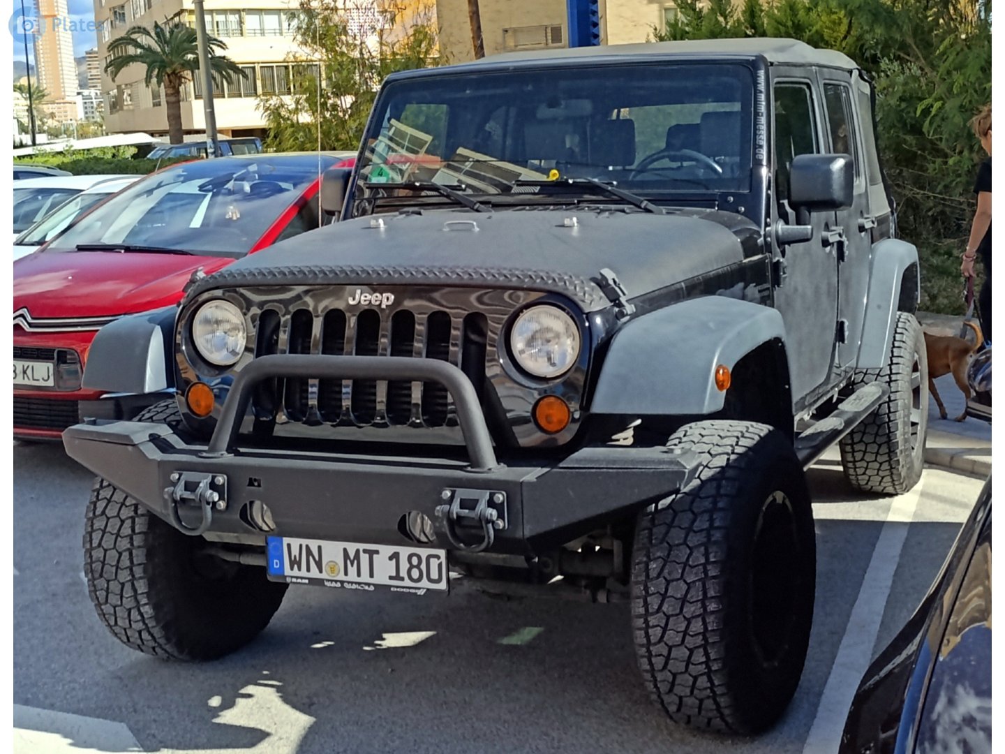 WN MT 180, Jeep Wrangler 3rd gen 5-door SUV (JK), 2006–2018