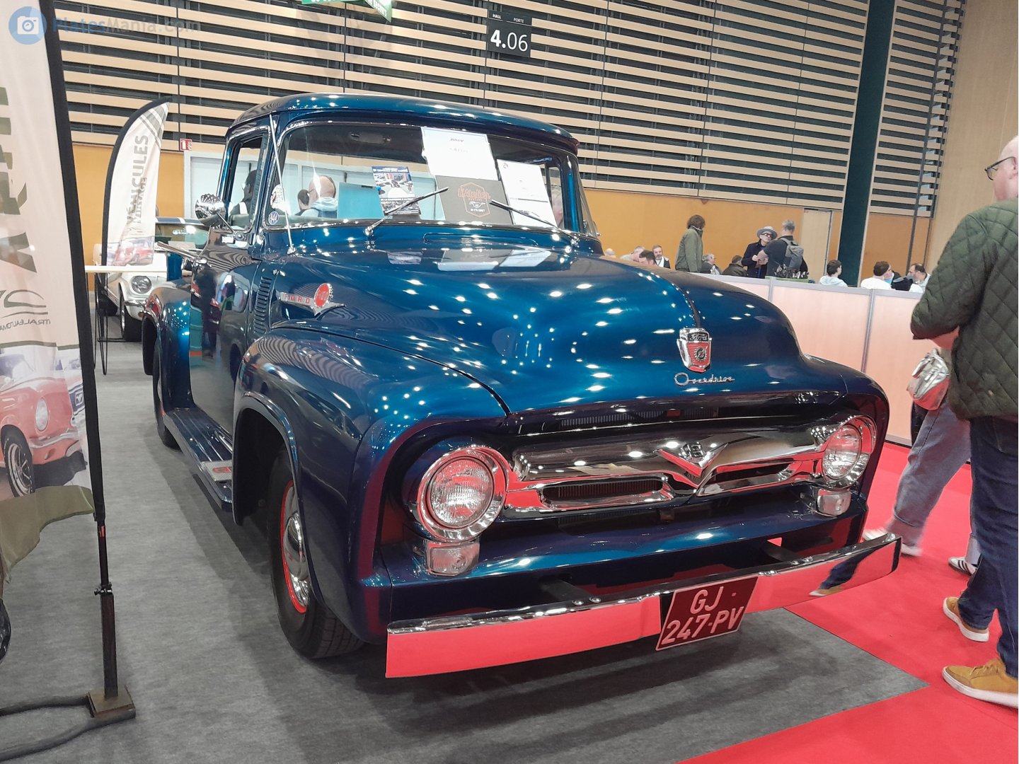 GJ-247-PV, Ford F-100 3rd gen Pickup, 1956–1960