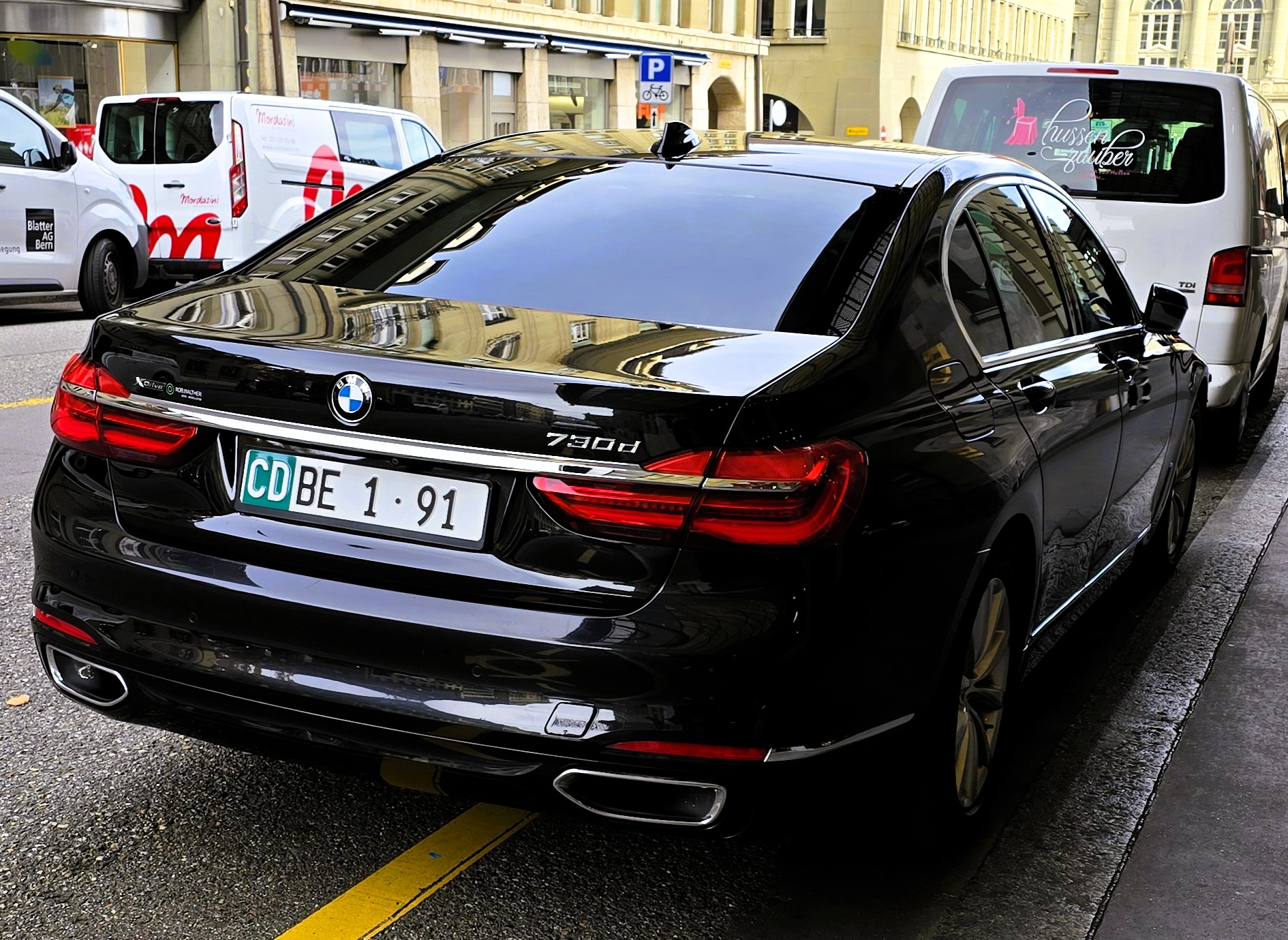 CD BE 1-91, BMW 7 Series 6th gen (G11/G12), 2015–2019