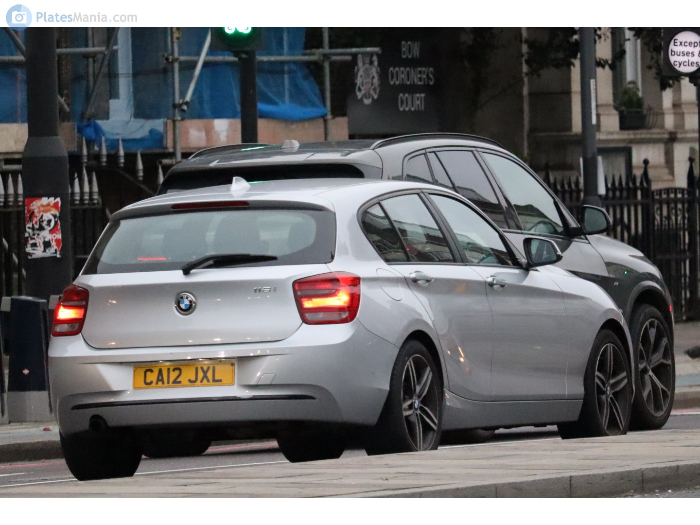 CA12JXL, BMW 1 Series 2nd gen 5-door Hatch (F20), 2012–2015