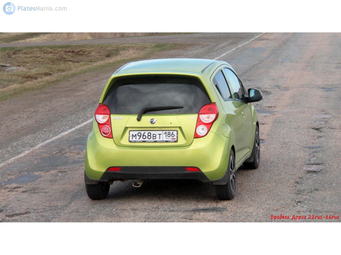 м 968 вт 186, Ravon R2 1st gen (M300; CIS-market), 2016–2020