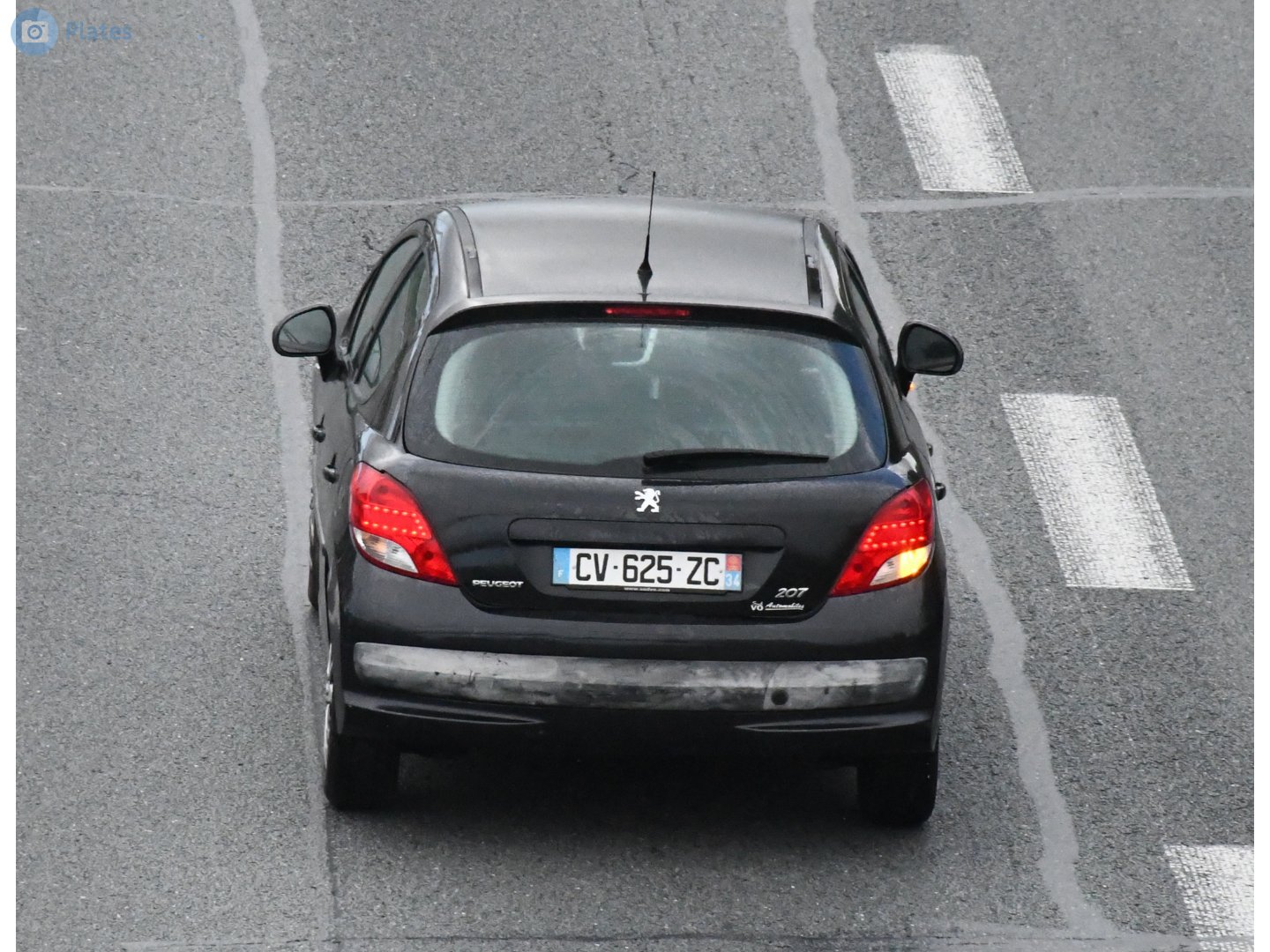 CV-625-ZC, Peugeot 207 (207+) 5-door Hatch (A71), 2006–2014