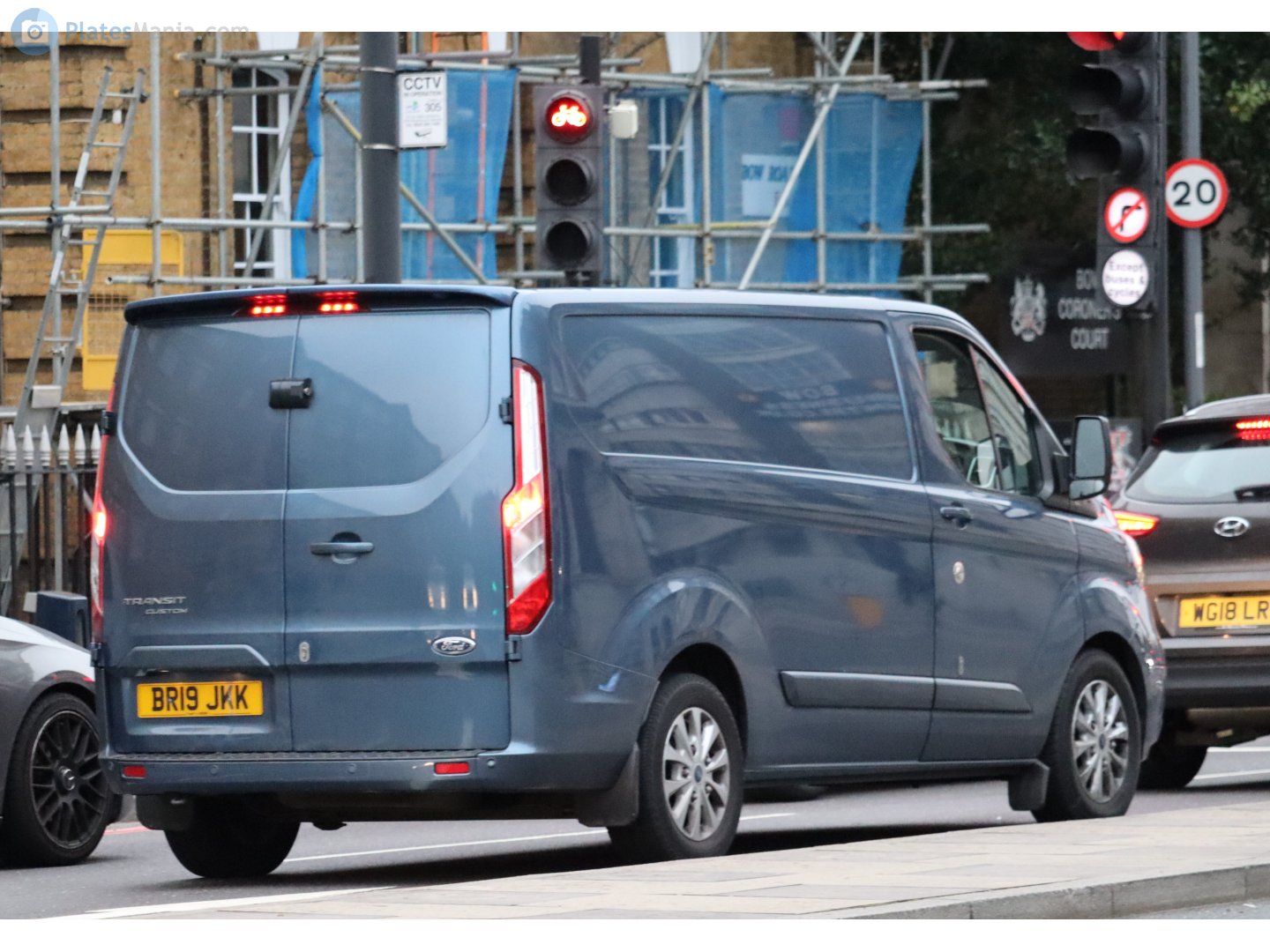 BR19JKK, Ford Transit Custom 1st gen (V362; Global-market), 2012–2023