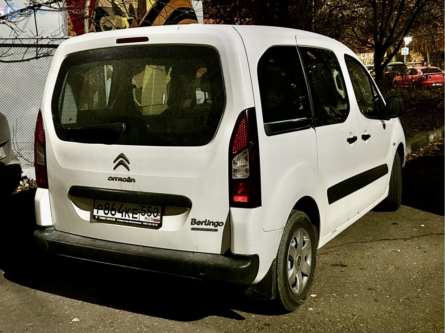 р 864 ке 550, Citroёn Berlingo 2nd gen Multispace (B9), 2008–2018 (–2022 for CIS-market)