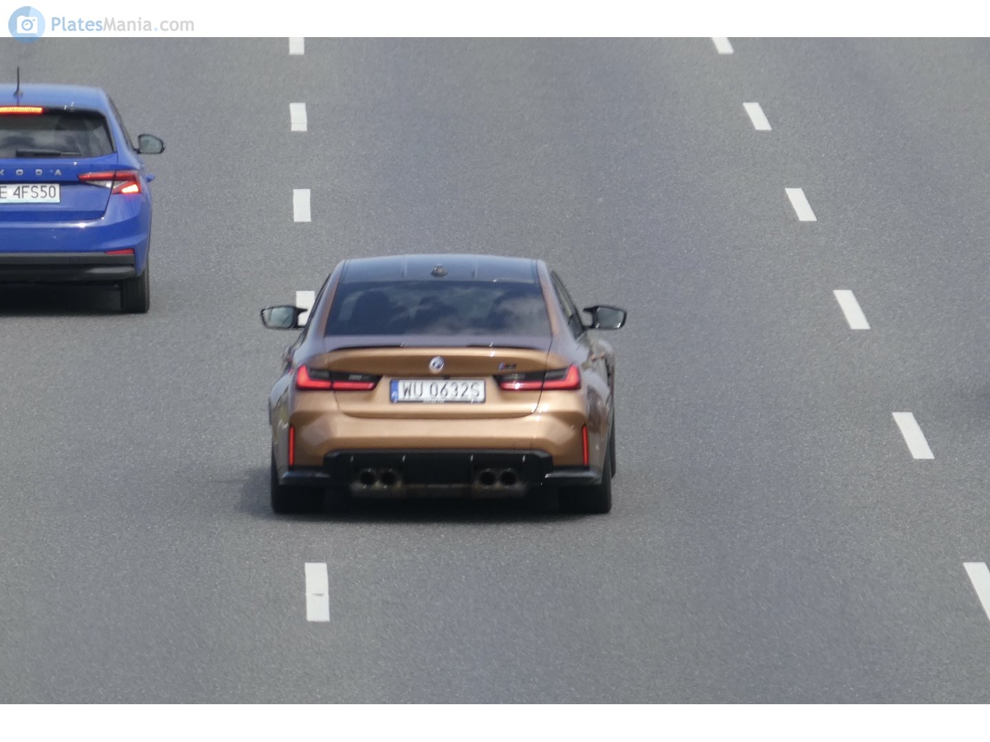 WU 0632S, BMW M3 6th gen Sedan (G80), 2020–