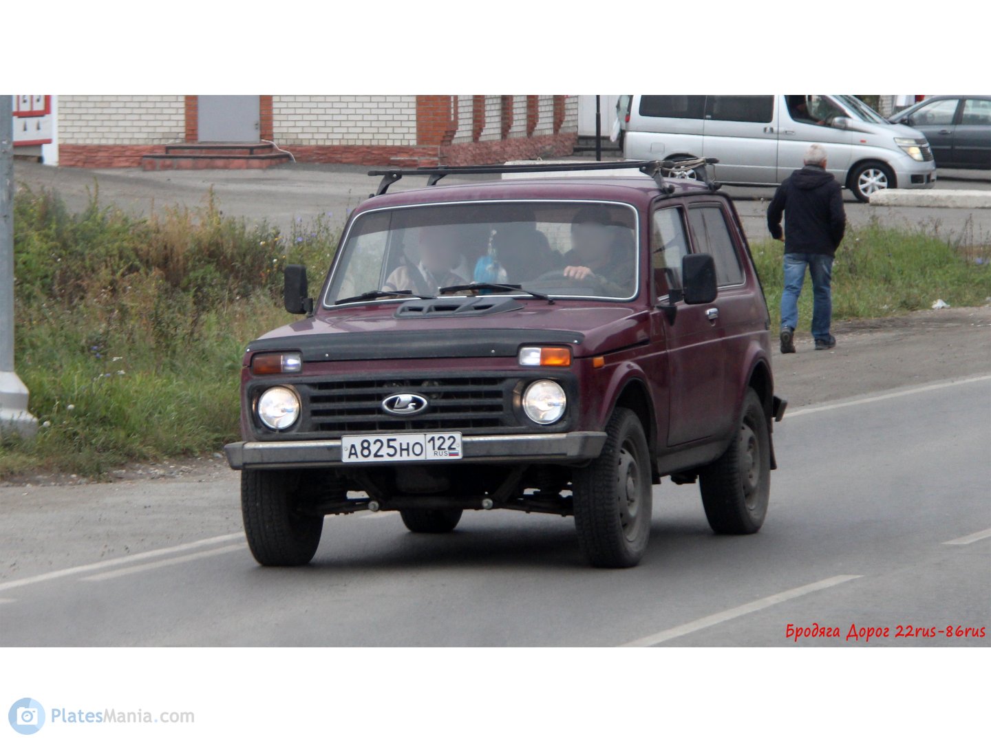 а 825 но 122, Lada (VAZ) 2121 Нива 21213/21214 (Legend), 1994–