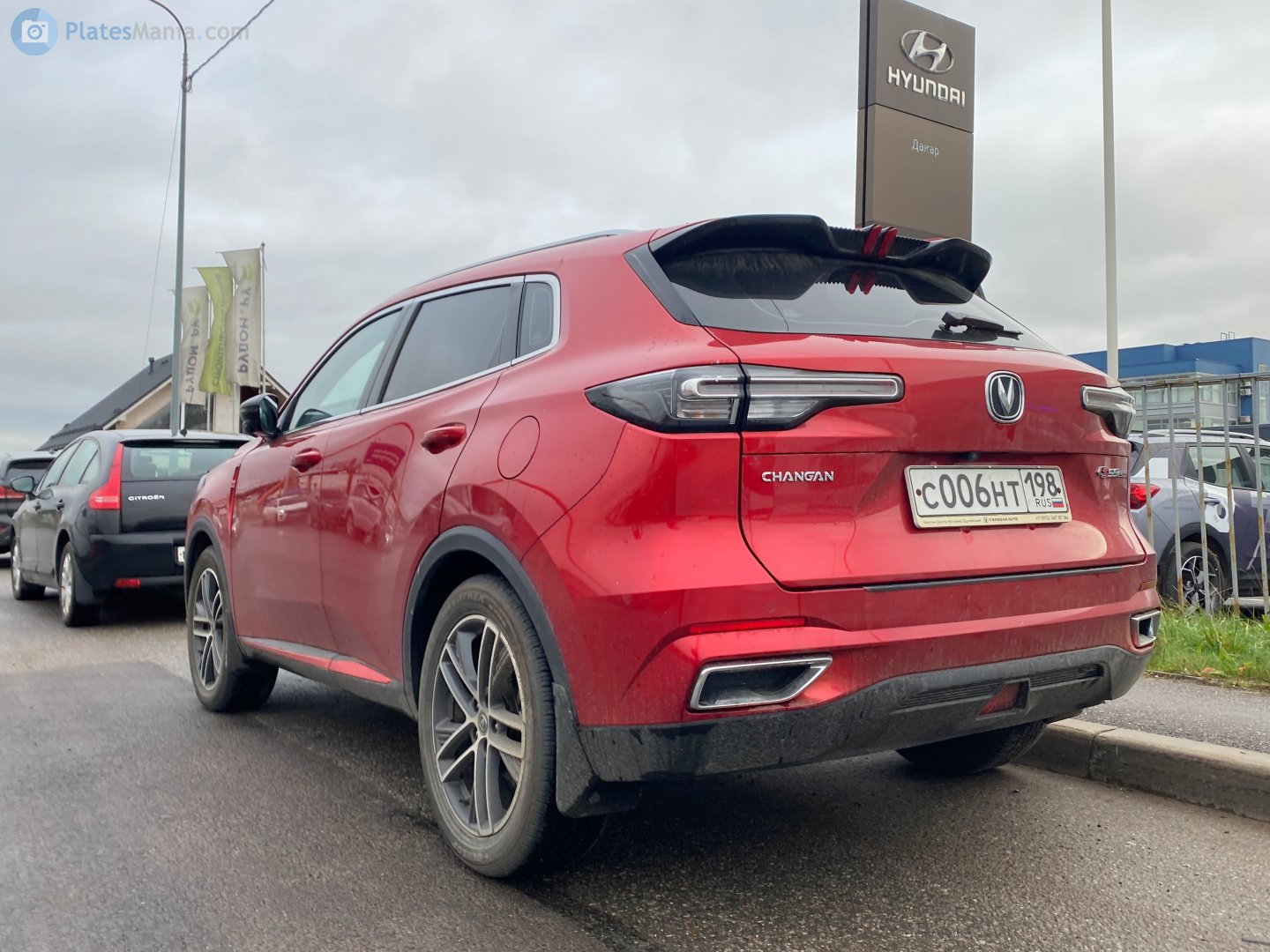 с 006 нт 198, Changan (Chana) CS55 2nd gen Plus, 2021–