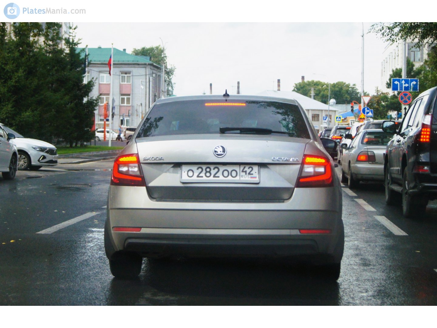 о 282 оо 42, Skoda Octavia 3rd gen Liftback (A7/5E3), facelift, 2017–2022 (–2023 for CN-market)