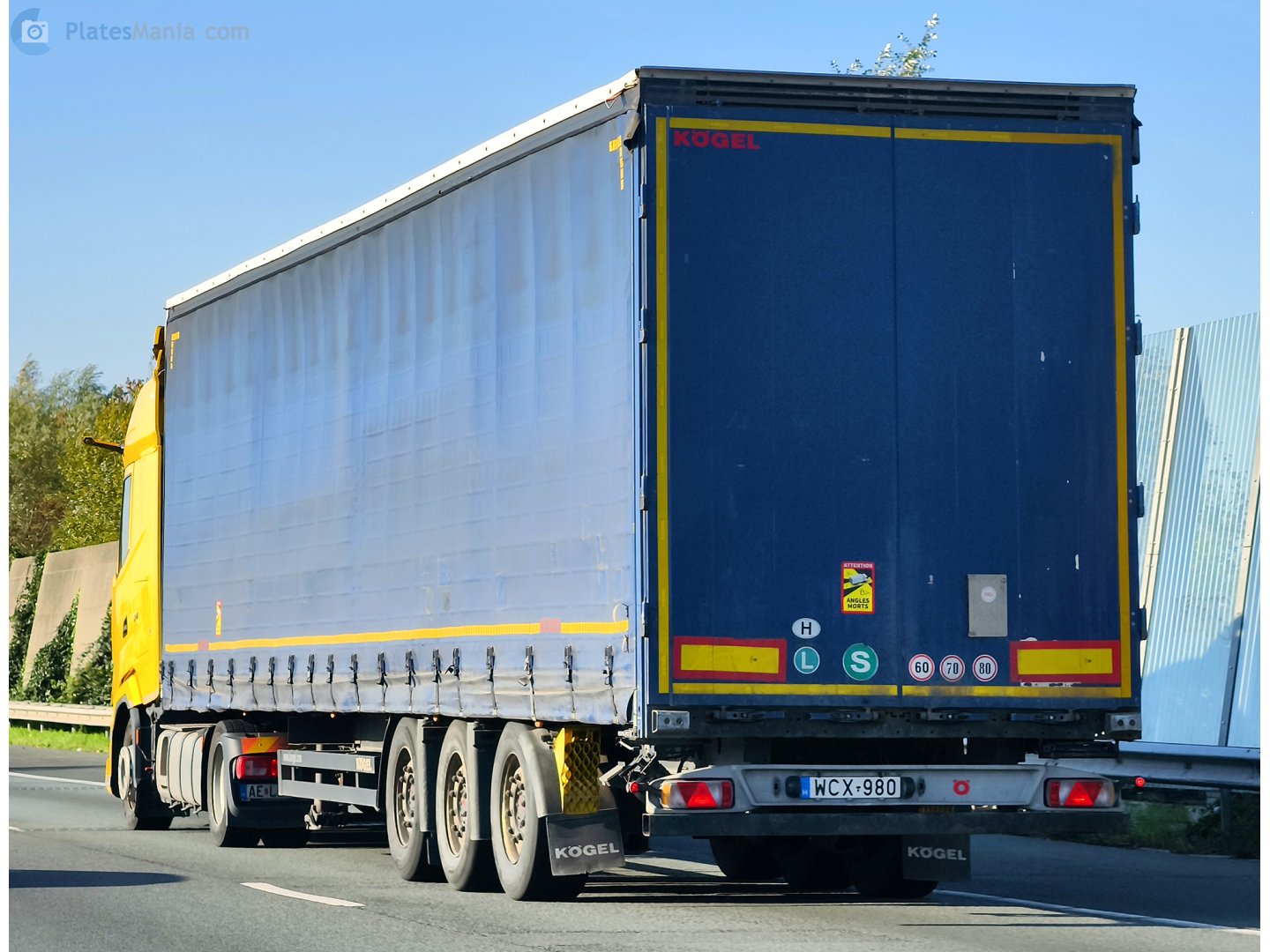 WCX-980, Kögel S/SC/SI/SN/SP/SV/SF/SW/GN 