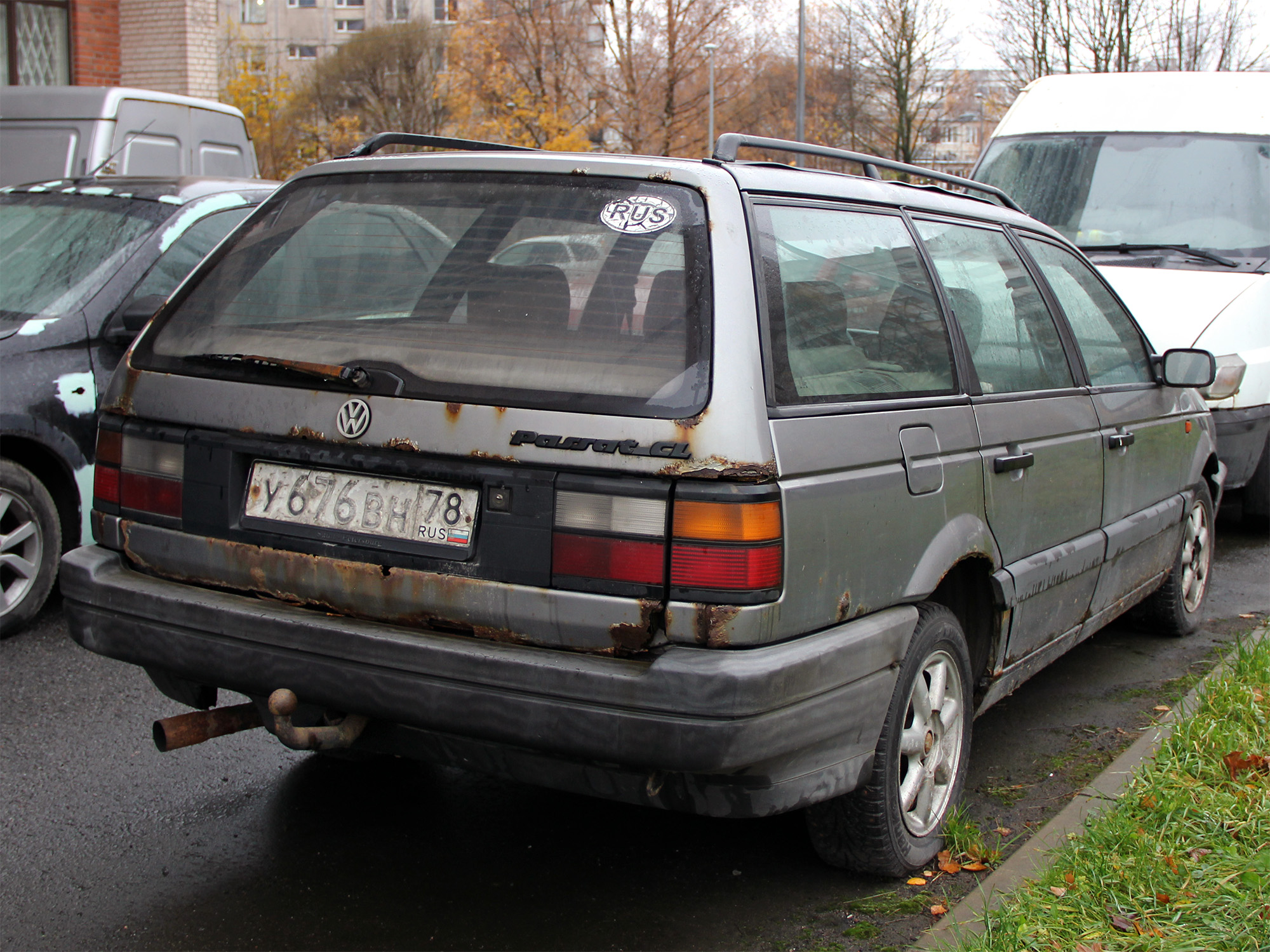 у 676 вн 78, Volkswagen Passat 3rd gen Variant (B3; 35i), 1988–1993