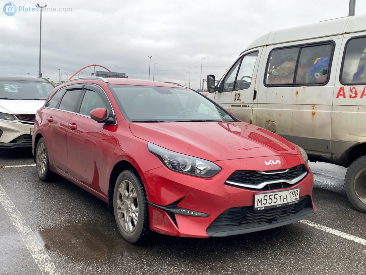 м 555 тн 198, Kia Ceed 3rd gen Sportswagon (CD), facelift, 2021­–2025