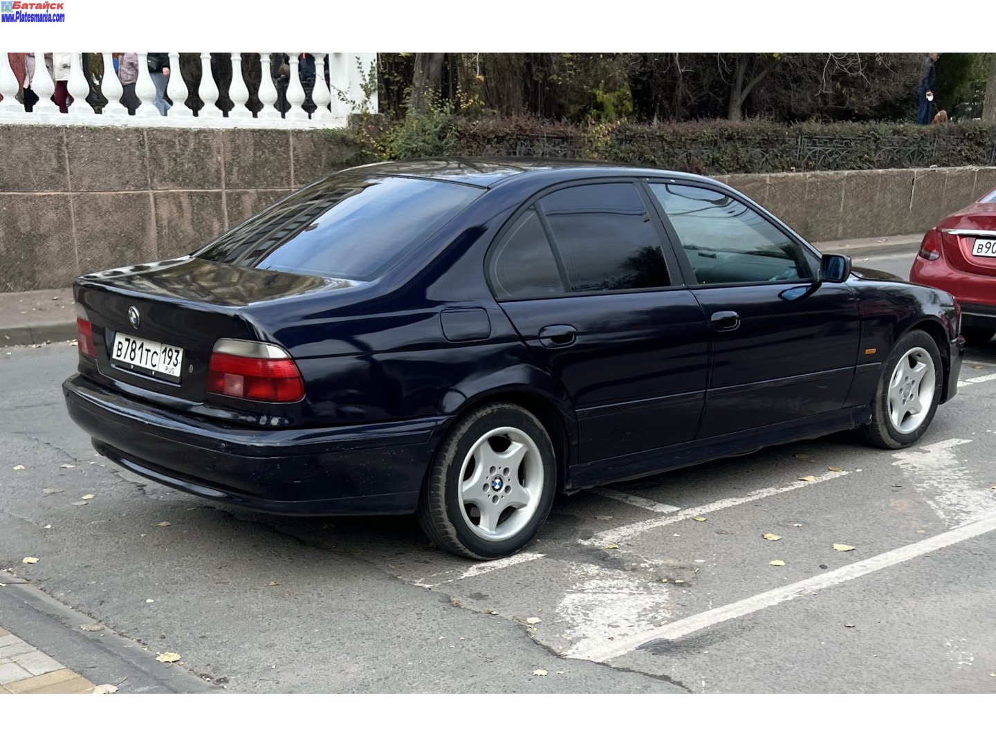 в 781 тс 193, BMW 5 Series 4th gen Sedan (E39), 1995–2003