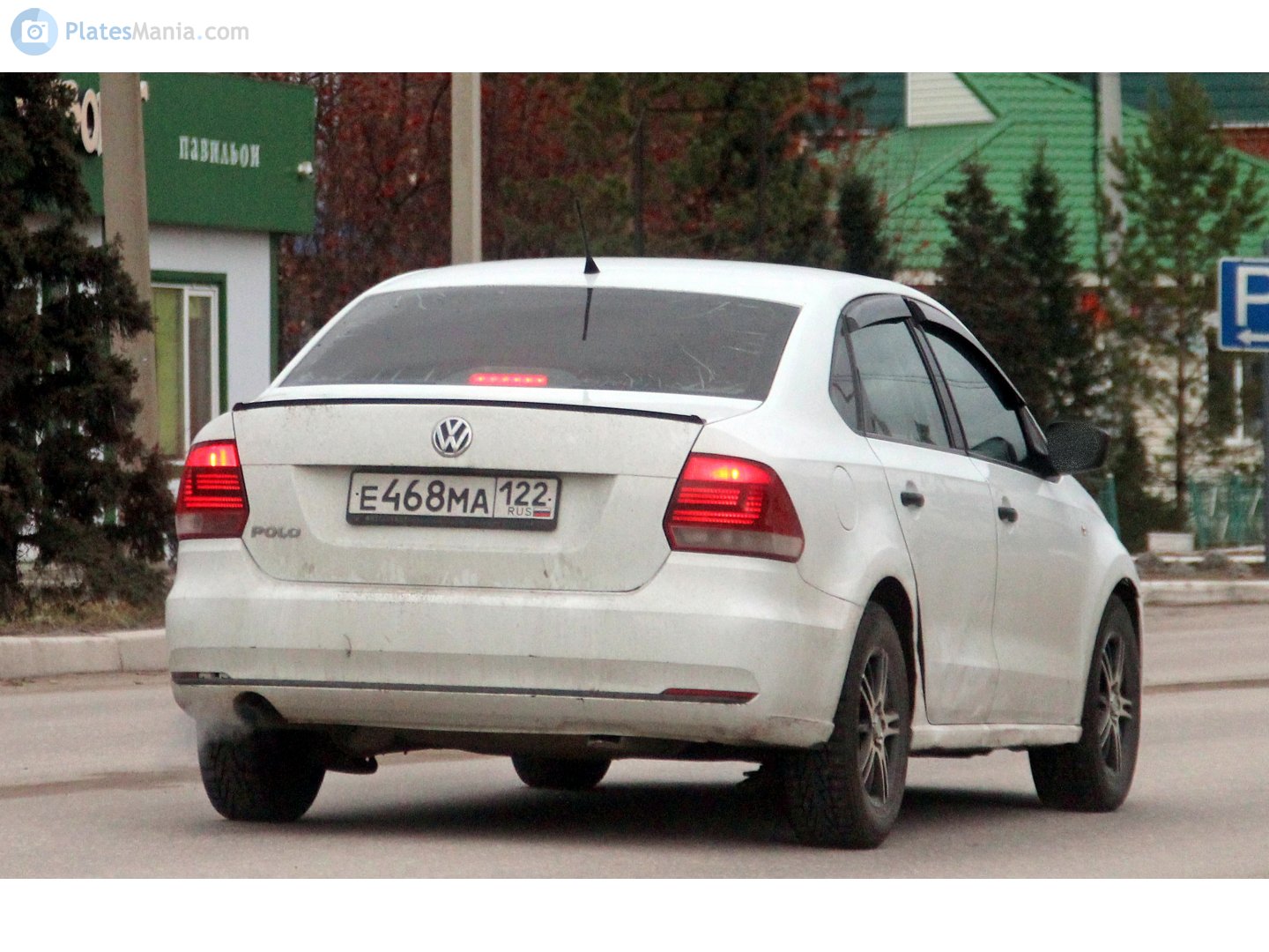е 468 ма 122, Volkswagen Polo 5th gen Sedan (A05), 1st facelift, 2015–2020