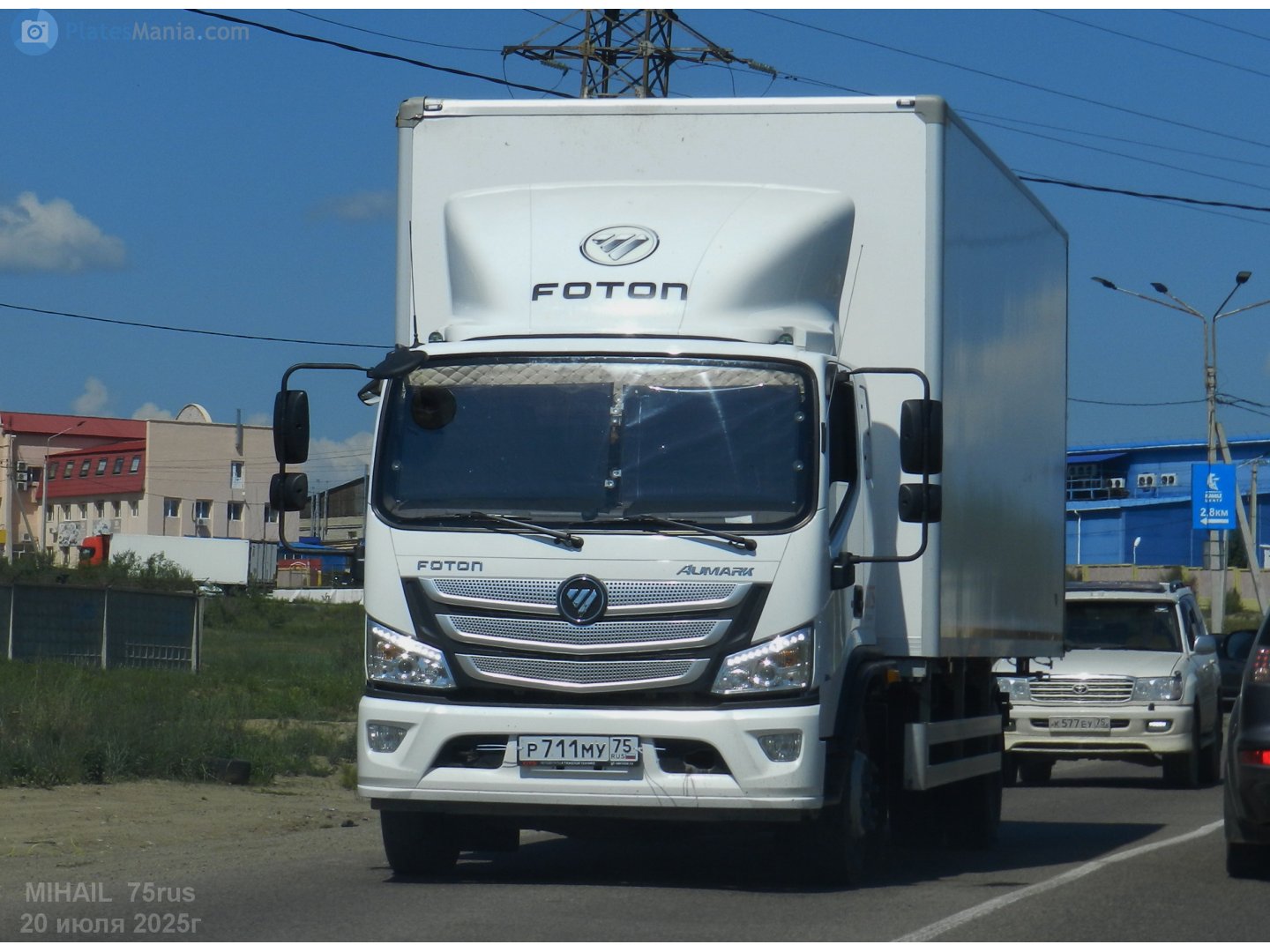 р 711 му 75, Foton Auman Galaxy, 2023–