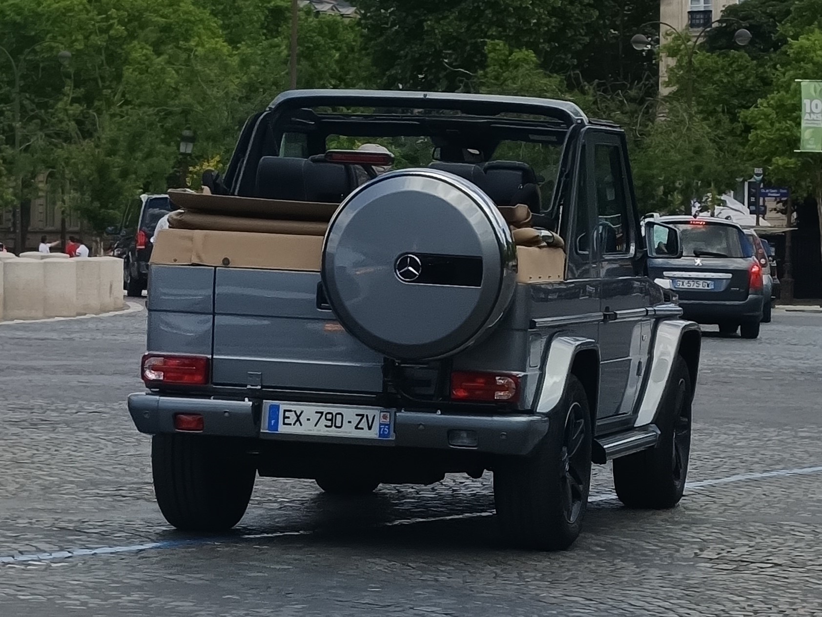 EX-790-ZV, Mercedes-Benz G-Klasse 1st gen Cabrio (W463), 1996–2008
