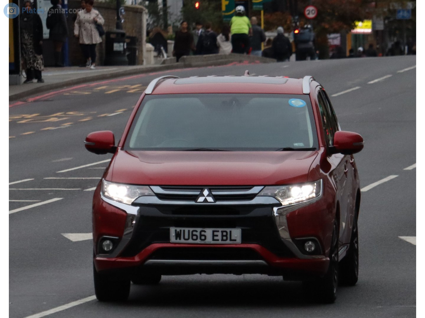 WU66EBL, Mitsubishi Outlander 