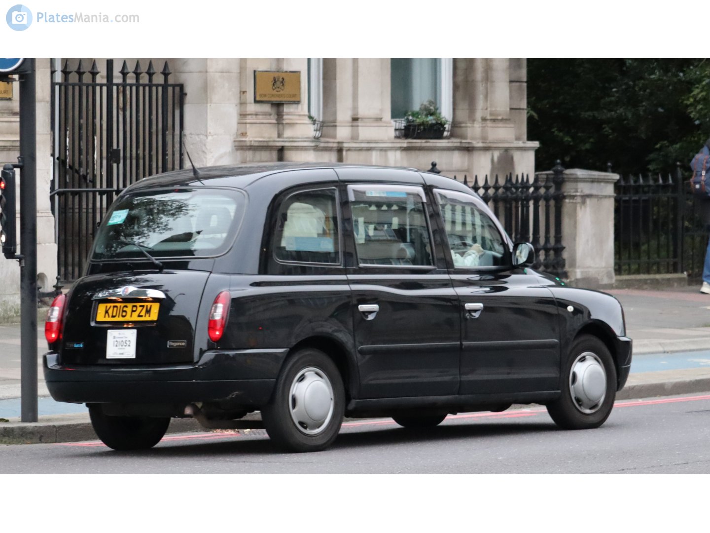 KD16PZM, London Taxi Company TX4 
