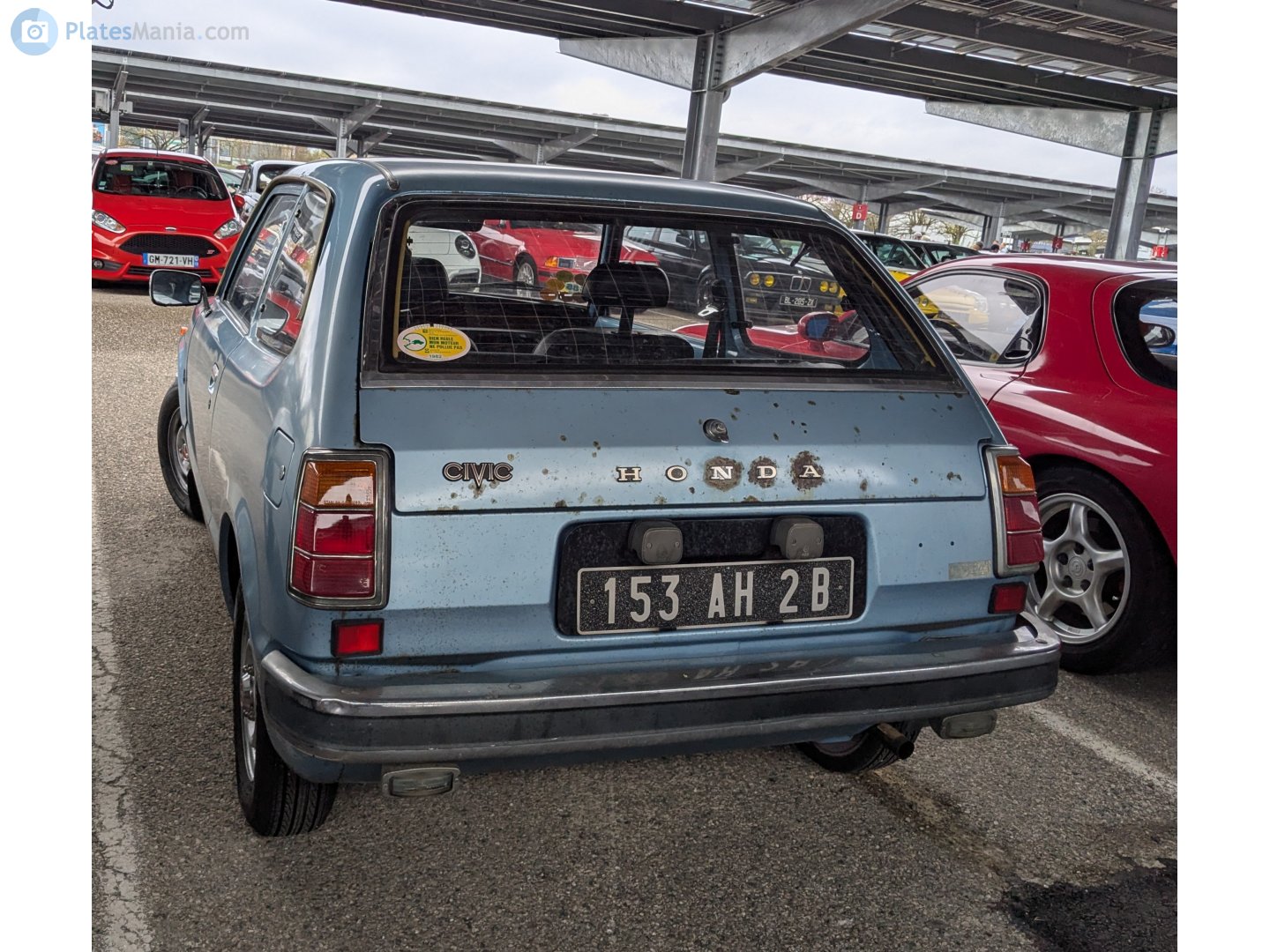 153 AH 2B, Honda Civic 1st gen 2-door Sedan/3-door Hatch (SB1/SG/SH/SE/VB), 1972–1979