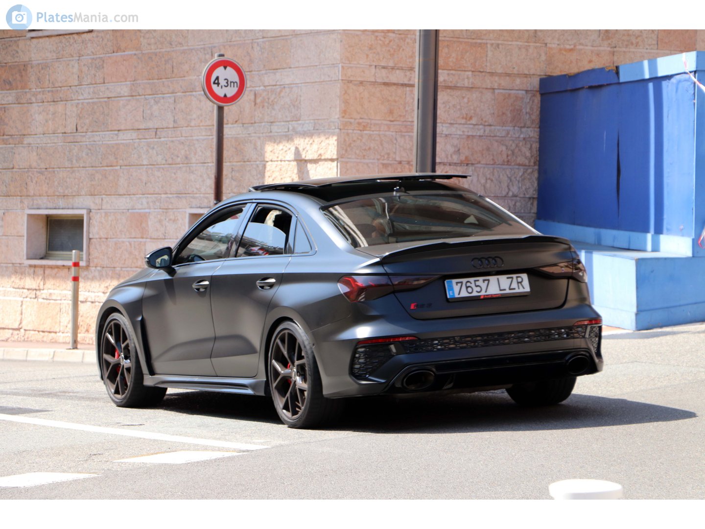 7657 LZR, Audi RS3 4th gen Sedan (8YS), 2021–2024