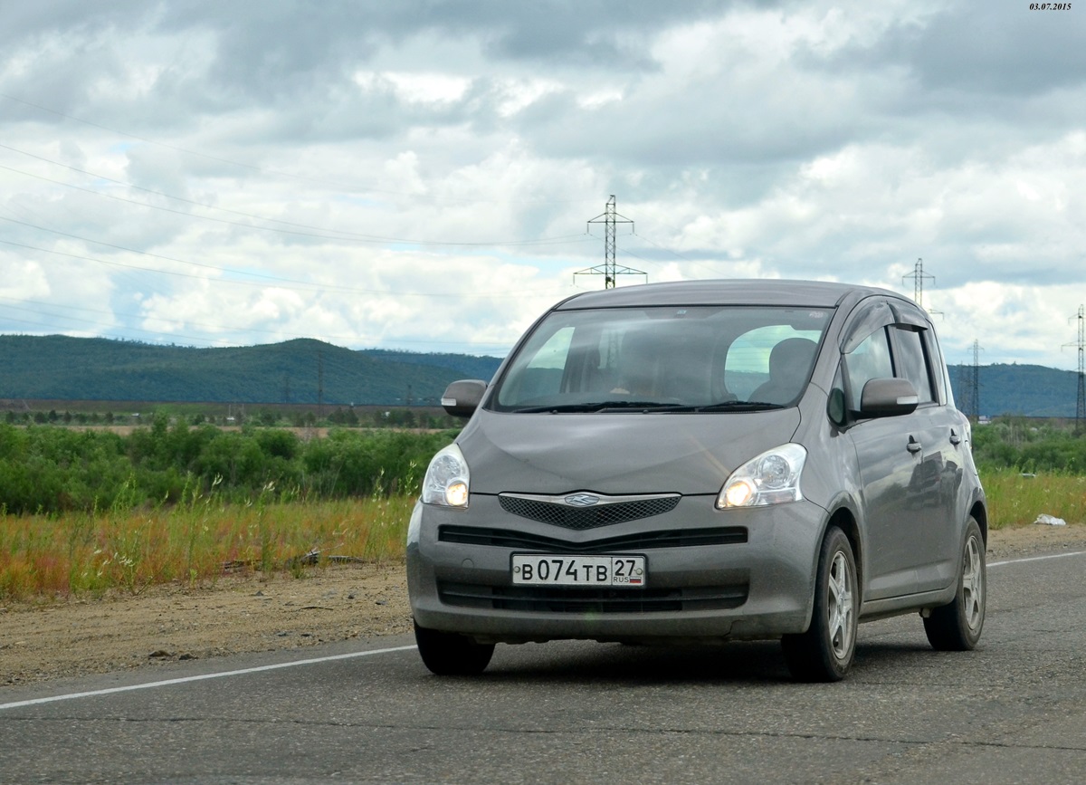 в 074 тв 27, Toyota Ractis 1st gen (XP100), 2005–2010