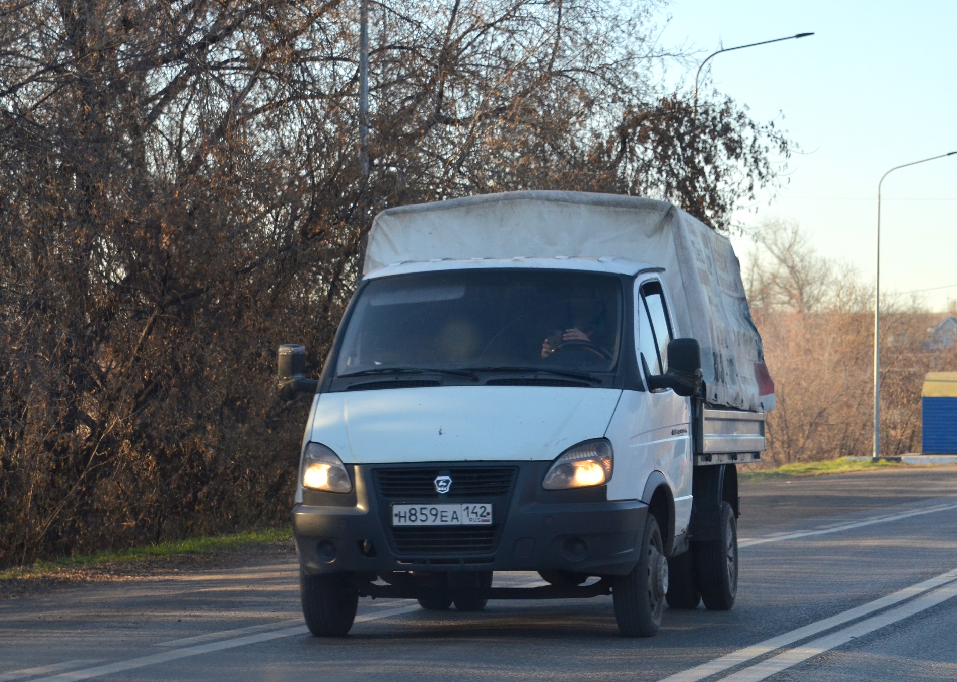 н 859 еа 142, GAZ 3302 ГАЗель 2-3302 Single Cab, facelift, 2003–
