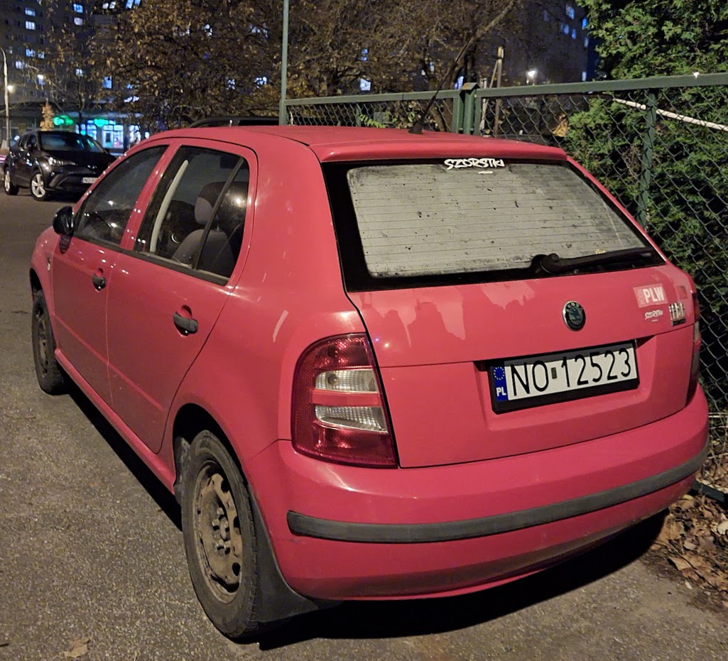 NO 12523, Skoda Fabia 1st gen Hatch (6Y2), 1999–2007